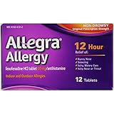 Allegra Adult 12 Hour Allergy Relief, 12-Count