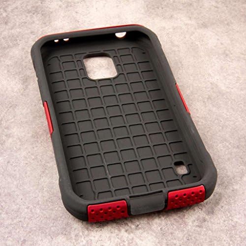 Empire MPERO FUSION M Series Protective Case for Samsung Galaxy S5 Active/GS5 Active - Retail Packaging - Red