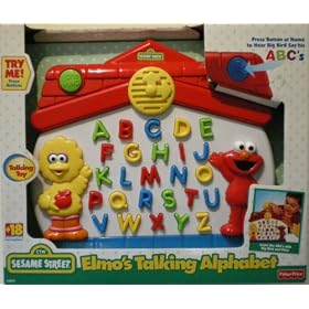 Fisher Price Talking Alphabet School Bus - Sesame Street Elmo and Friends