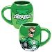 Vandor 74163 Green Lantern Oval Ceramic Mug, Green, 18-Ounce