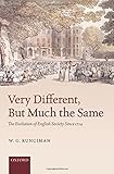 Very different, but much the same : the evolution of English society since 1714