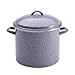 Paula Deen Signature Enamel on Steel 12-Quart Covered Stockpot, Lavender