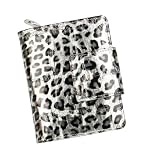 Portemonnaie en cuir femme, argent&eacute;e Jaguar, Anthoni Crown