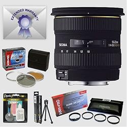 Sigma 10-20mm f/4-5.6 EX DC Wide Angle AF Lens & Filters & Close-Up Macro Set & 7 Year Warranty for Pentax SLR