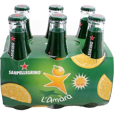 Aranciata Amara San Pellegrino 6 x 200 ml Limonade