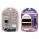Power2000 Mini Universal 110/220V AC/DC Charger for the Kodak KLIC-8000 Lithium Ion Digital Camera Batteries