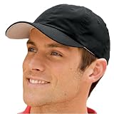 Port Authority - Brushed Canvas Cap with Contrast Underbill, (C805)