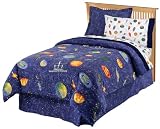 Boys Galaxy Outerspace Navy Blue Bed In A Bag