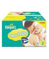 Pampers New Baby Nappies - Mini - 96pk