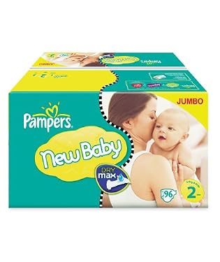 Pampers New Baby Nappies - Mini - 88pk