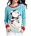v28 Varied Ugly Christmas Sweater for Women Merry Reindeer Shirt Knit Sweaters