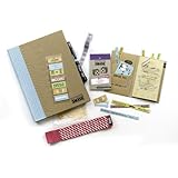 K&CompanySmash Scrapbook Folio Gift Pack, Blue