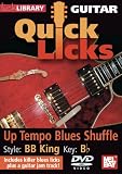Buy : Guitar Quick Licks - BB King Up Tempo Blues Shuffle Key of B Flat