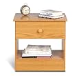 Furniture By Prepac Oak Edenvale Nightstand