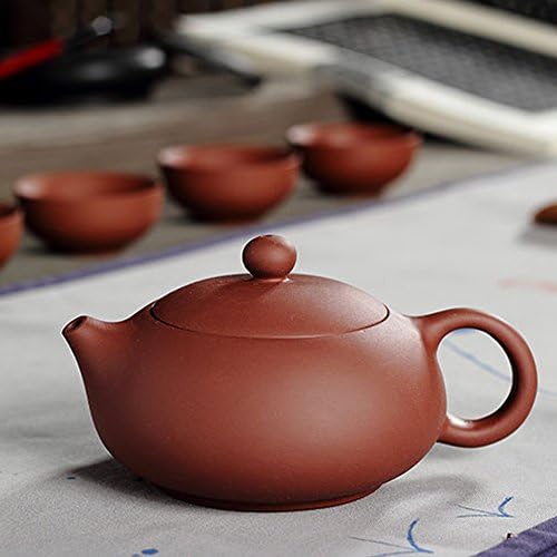 Chinese Yixing Purple Clay Handmade Kungfu Tea Pot Zisha Zi Ni Teapot 200cc
