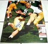 Signed Paul Hornung Photograph - Notre Dame 16x20 W jsa - Autographed NFL Photos
