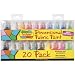 Scribbles Dimensional Fabric Paint, 20-Pack, 1-Ounce