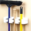 Wall-Mounted Tool Rack/Broom and Mop Holder