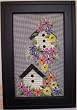 Large Painted Screen - Gerbera Daisies