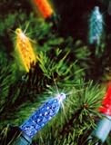 60 multi-color faceted LED Mini Light Set string lights