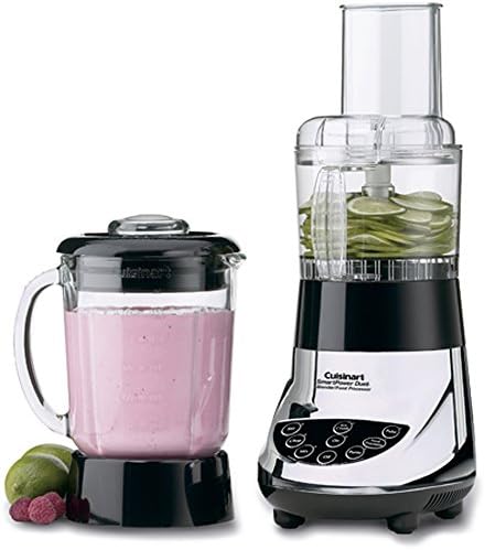 Cuisinart BFP-703CH SmartPower Duet Blender/Food Processor, Chrome (Certified Refurbished)