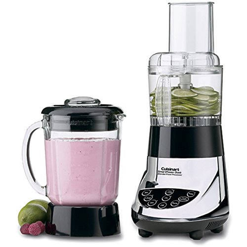 Cuisinart BFP-703CH SmartPower Duet Blender/Food Processor, Chrome (Certified Refurbished)