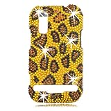 Talon 16913 Full Diamond Bling Phone Shell for Motorola Photon 4G - Leopard ....