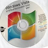Windows Vista System Recovery disk Live Boot CD 64 bit DVD (disc is comparable with Home Basic, Home Premium, Business, and Ultimate)