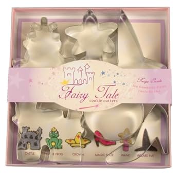 Fox Run Fairy Tale Cookie Cutter Set