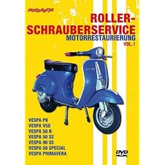 Roller-Schrauberservice: DVD- Motorrestaurierung 01. Roller-Schrauberservice . VESPA: PK, V50, 50N, 50 SS, 90 SS, 50 Special, Primavera: Bd 1 (Unbekannter Einband)