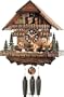 River City Clocks MD878-16 Eight Day Musical Cuckoo Clock with Dancers, Bears Seesaw And Revolve On Turntable, 16-Inch Tall