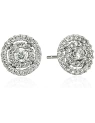 14k White Gold and Diamond Stud Earrings (1/2 cttw, G-H Color, I1-I2 Clarity)