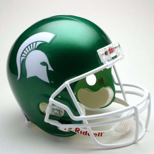 Michigan State Spartans Deluxe Replica Riddell Full Size Helmet
