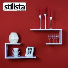 STILISTA� Wandregal Set Spicciolo weiss