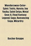 Wonderswan-Color-Spiel: Tetris, Naruto, Inu Yasha, Saint Seiya, Metal Gear, X, Final Fantasy Legend, Saga, Romancing Saga, Wizardry-