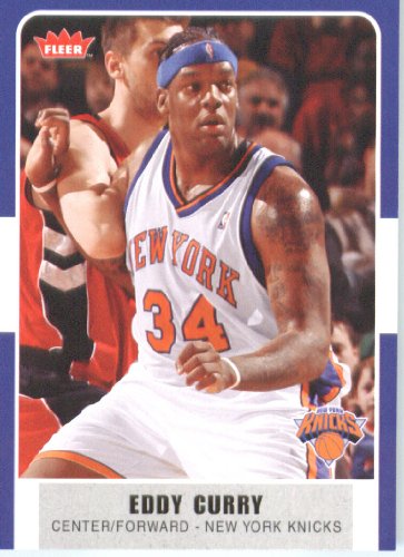 2007 /08 Fleer NBA Basketball Card # 76 Eddy Curry Knicks Mint Condition- Shipped In Protective ScrewDown Display Case!