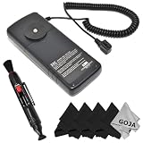 Compact Battery Pack Replacement Kit for CP-E4 for use with Canon 580EX, 580EX II, 550EX, 540EZ, MR-14EX, & MT-24EX Flash Units - Includes: High Performance Flash Battery Pack + Carry Case + Lens Cleaning Pen + 5 MagicFiber Microfiber Lens Cleaning Cloths