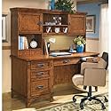 Cross Island Home Office Desk w/Hutch by Ashley Furniture