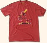 St. Louis Cardinals Retro Redbird Logo T-Shirt XXL by Red Jacket Size XXL