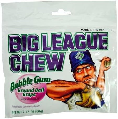 Big League Chew Grape Bubblegum Case Pack 12