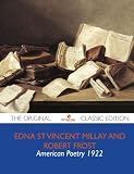 American Poetry, 1922 - The Original Classic Edition