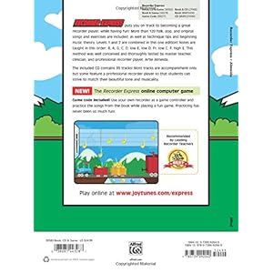 Recorder Express (Soprano Recorder Method for Classroom or Individual Use): Soprano Recorder Method for Classroom or Individual Use, Book, CD & Game C