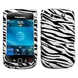 Zebra Skin Design Snap-On Case for BlackBerry Torch 9800