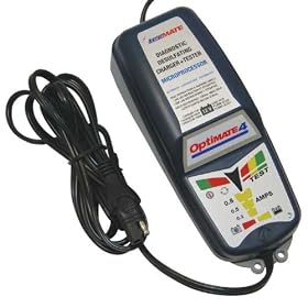 TecMate TM-141 OptiMate 4 0.8Amp Weatherproof Desulfating Charger/Maintainer