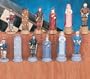 FANTASY MEDIEVAL CHESS MEN PIECES SET