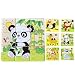 Autumn Fall Fashion Wooden Cute Panda Educational Developmental 6 Sided Puzzle Toy RS.1299.00