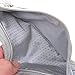 Bluecell Slim Water resistance Sporty Travel Waist Bag for Carrying iPhone 5 4S 3GS Cellphone (Silver)