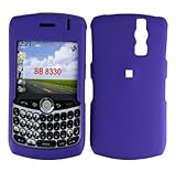 Hard Purple Case Cover Faceplate Protector for Blackberry Curve 8330 8320 8 ....