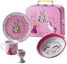 Kitchen & Housewares : Mila Childrens Dinner, Fairy, 4 Piece, Porcelain Set, In Gift Box