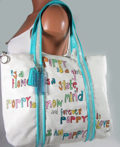 100% Authentic Coach Poppy Glam Opt Bag Brand New